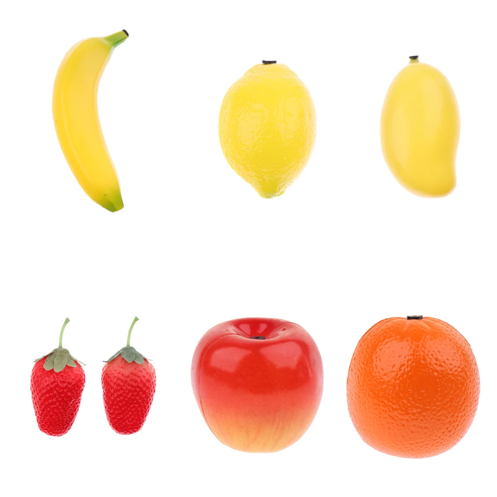 Plastic Fruit Shaker Maraca Rattles Percussion Musical Rhythm Toy Early Learning Education for Children Kids 