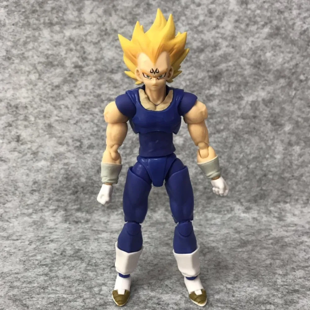

Anime Dragon Ball Z SHF S.H.Figuarts Majin Vegeta PVC Action Figure Collection Model Toys Doll 15cm