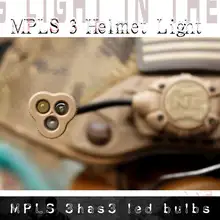 Night Evolution MPLS3 Princeton Три глаз тактический руководство быстро шлем выживания сигнала идентификации чужой» свет NE05015