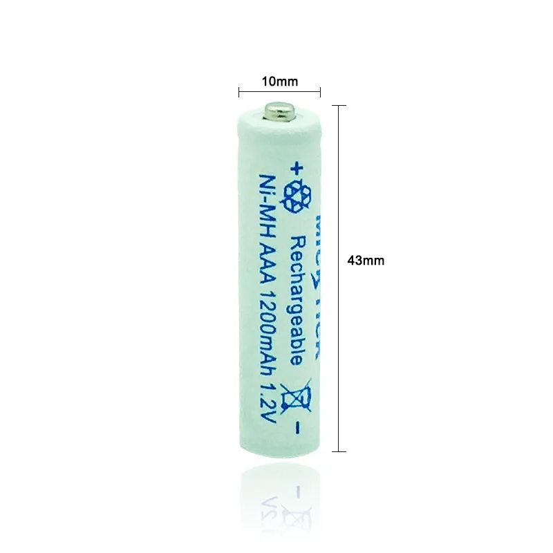 4 шт. В 4X1 2 в AAA aaa 3A 7 # Ni MH батарея MICKTICK 1200 мАч перезаряжаемые батареи batteria Цифровые