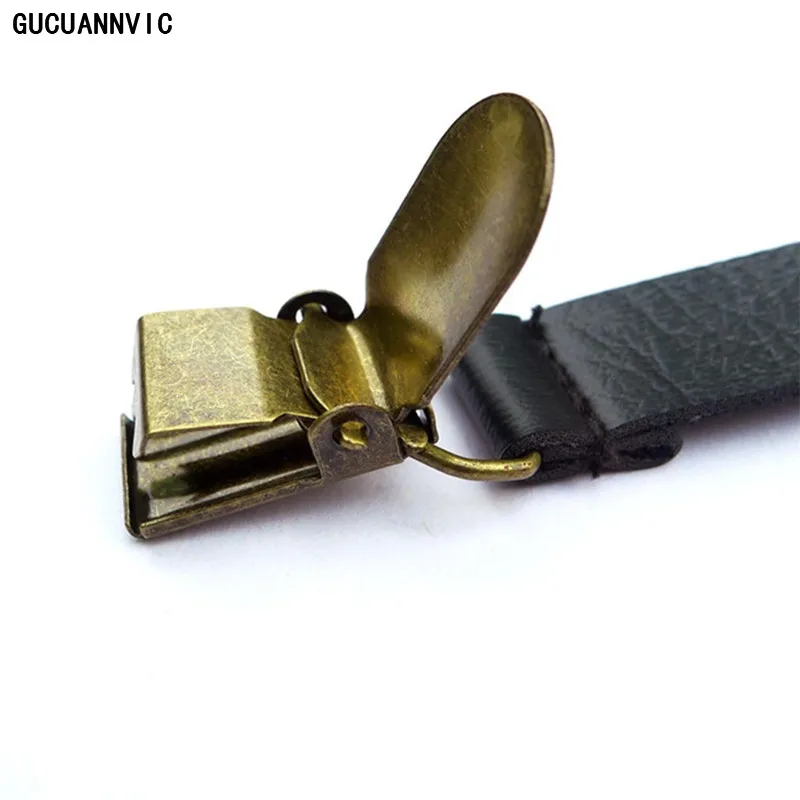 Подтяжки Cortex мужские Регулируемые повседневные с зажимом модные черные|men suspenders