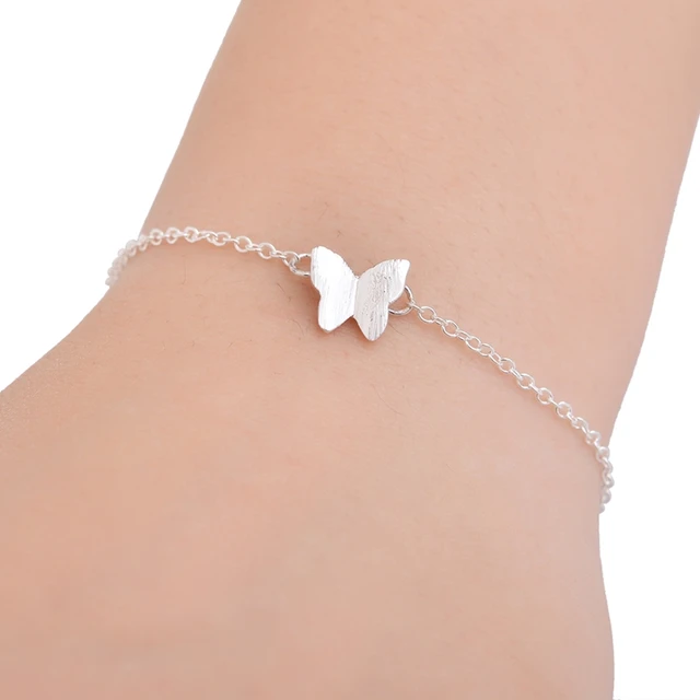 Hfarich Adjustable Butterfly Bracelet for Women Best Friend Women's