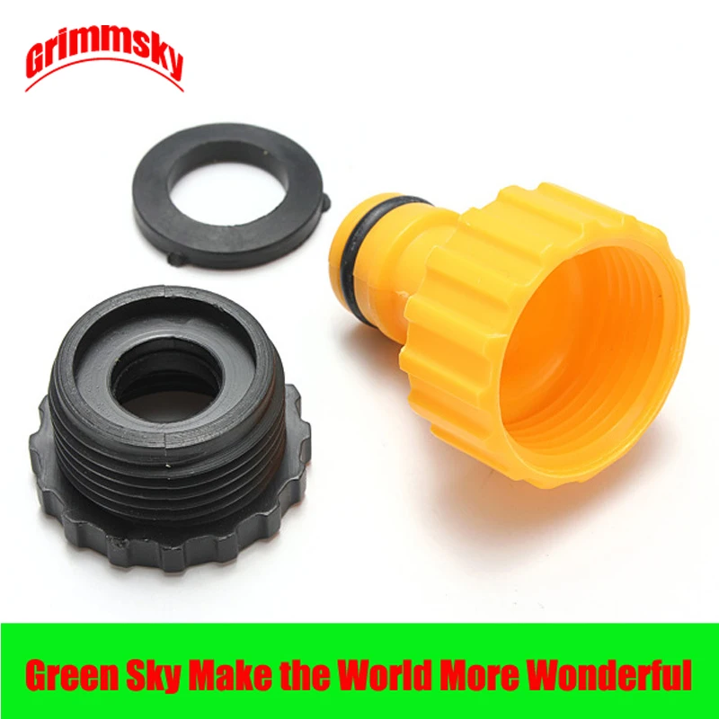 

2pcs/lot garden irrigation female thread 1/2 "3/4" tap faucet garden hose connector