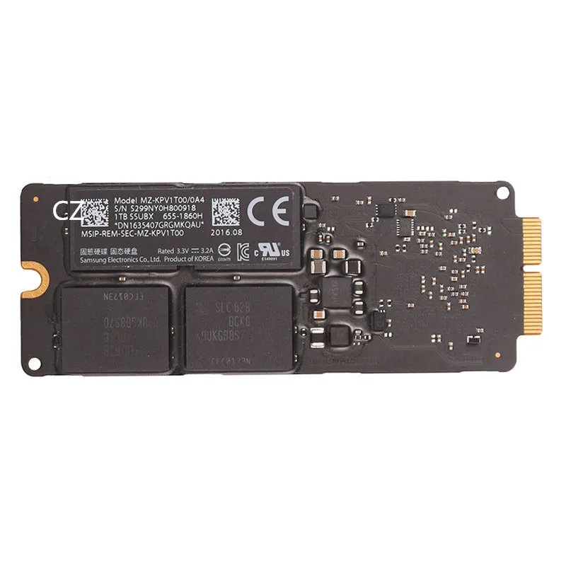 Твердотельный накопитель для MacBook Air & Pro Retina A1502 A1398 A1466 A1465 SSD 128 ГБ 256 512 1