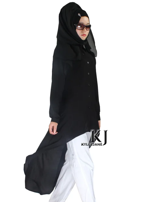 2015 мусульманские женщины одеваются djellaba моды Абая Большие размеры неправильной отворотом платье Турецкий Дубай халат арабские