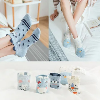 

ankle socks cotton Polyester elastic short ship slippers for summer autumn lady girl women femal heart/cat/rabbit/cartoon/dog