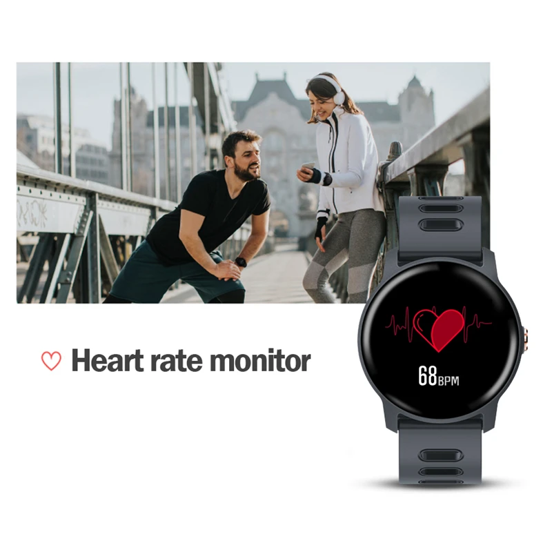 BELOONG S08 IP68 Водонепроницаемый Smartwatch Браслет HR крови Давление Монитор кислорода