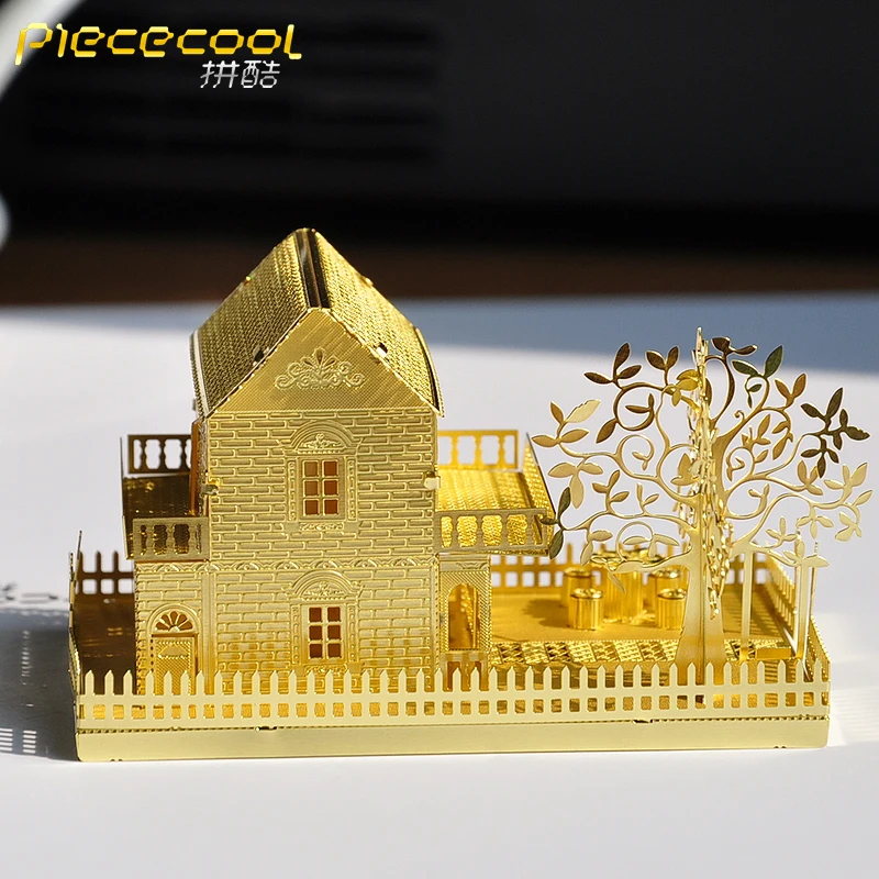 Новое поступление Piececool 3D металлический дом головоломка игрушка Сборка