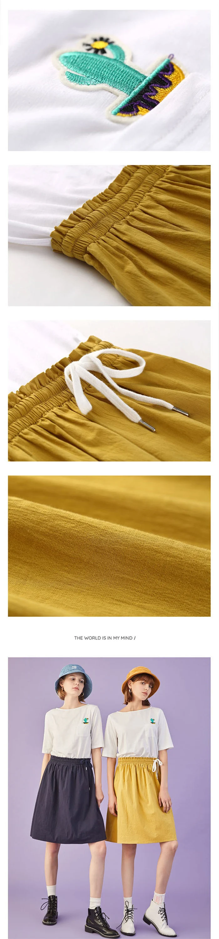 Toyouth/женское летнее Повседневное платье из двух частей с вышивкой в стиле пэчворк и коротким рукавом