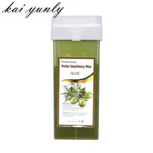 1 шт. Горячая прокатка восковой картридж для депиляции нагреватель Восковая эпиляция крем оливкового вкус Красота инструмент J5