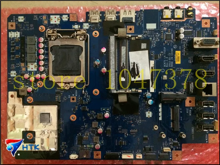 

Numerous FOR ASUS LA-7521P QCA71 LAPTOP MOTHERBOARD ET2411I  90R-PT00BMB8000C FOR INTREL DDR3 Integrated 100% Work Perfect