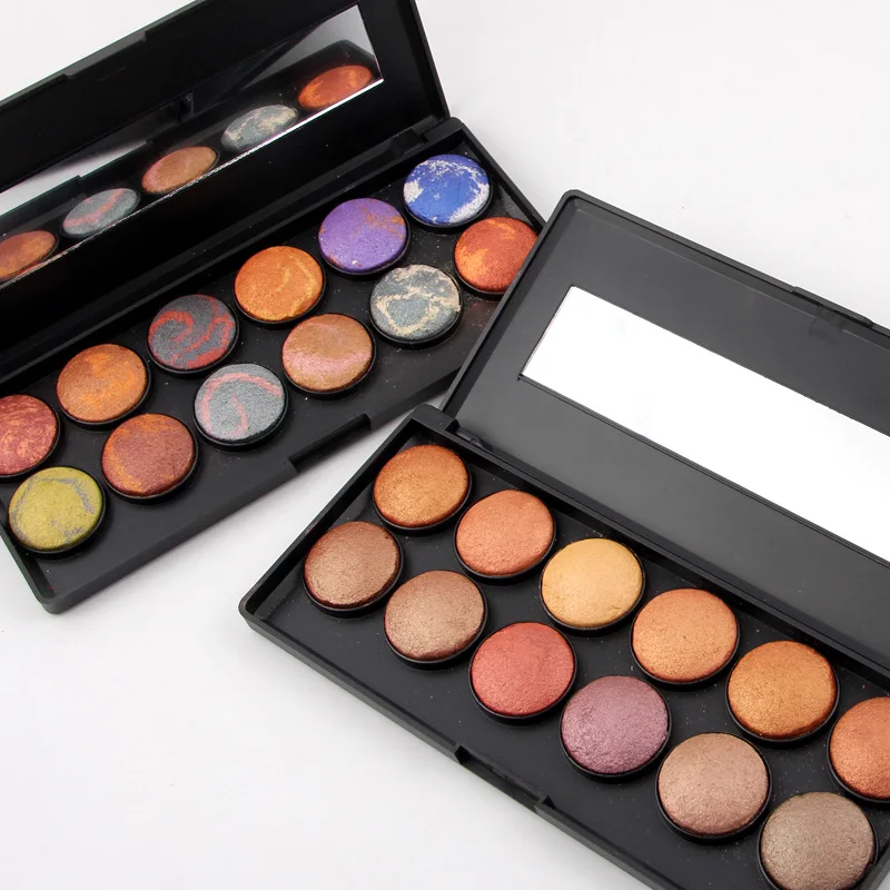 

Miss Rose Powder Eye Shadow Palette 12 Colors Baking Makeup Eyeshadow Palette Make Up