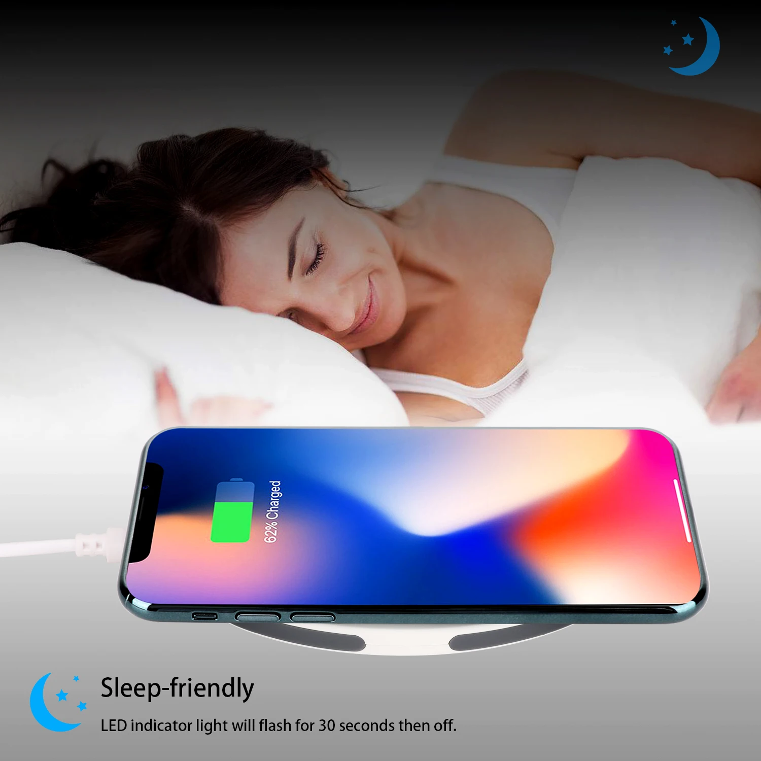 

Fast Wireless Charger Multi Three Coil QI Wireless Charger Available for Samsung S9 S8 For IPhoneX 8 Mobile Phone Charger