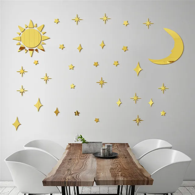 sun moon stars diy