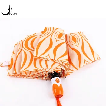 

New Cute lantern Umbrella rain women Hot Sale 2 Colors Automatic elegant 3 Folding Umbrellas Female Sunny Rainy Travel Umbrella