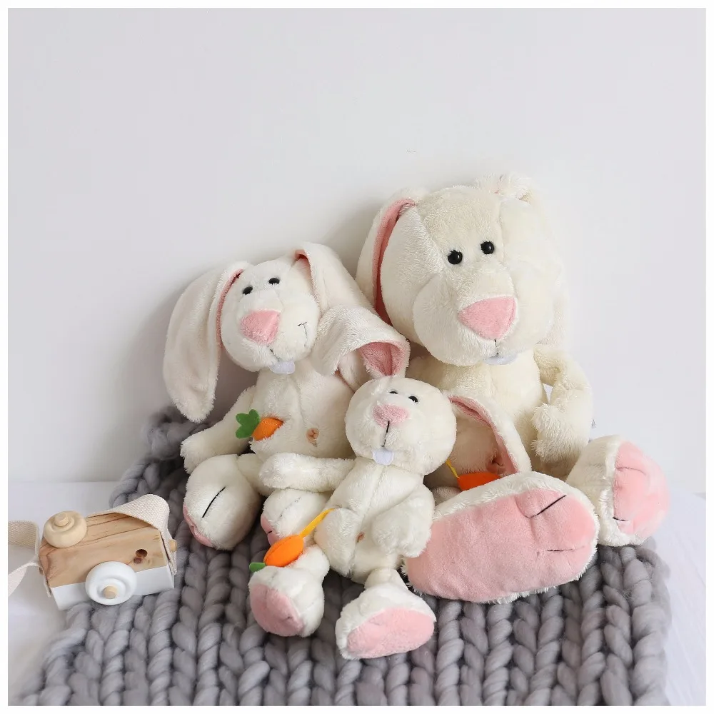 1pc Plush Toy Cute Sweet Carrot Rabbit Bunny Stuffed Doll Lovers Girls