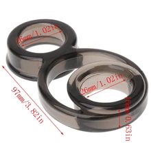 Soft Male Dildo Scrotal Bound Penis Rings Scrotum Binding Chastity Device Lock Sperm Cock Ring Sex Toy For Men Delay Ejaculation