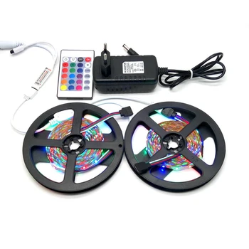 

10M LED Strip Set SMD 3528 RGB With 24Keys IR Controller With12V 3A Power Supply Adapter