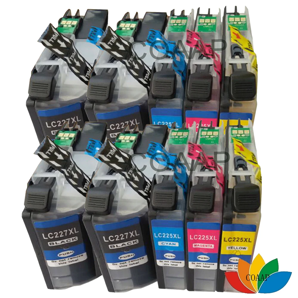 

10x Ink Cartridge for Compatible Brother LC225 LC227 MFC J480DW J880DW J4420DW J4620DW J4625DW J5320DW Printer