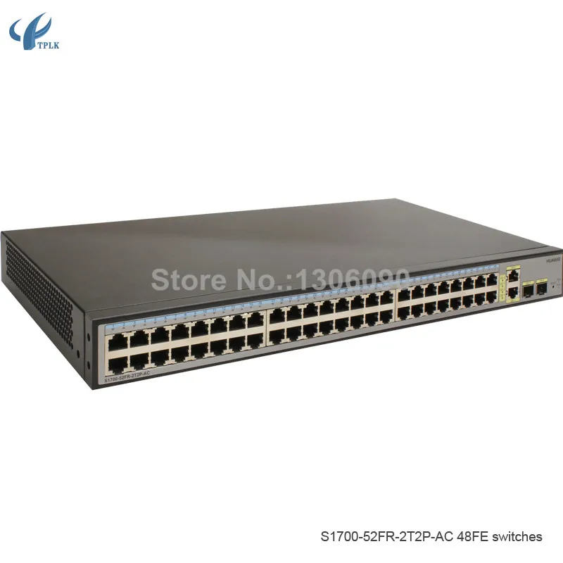 HW 48 портов s1700 52fr 2t2p ac SFP переключатель новый оригинальный Хуа Вэй S1700 веб