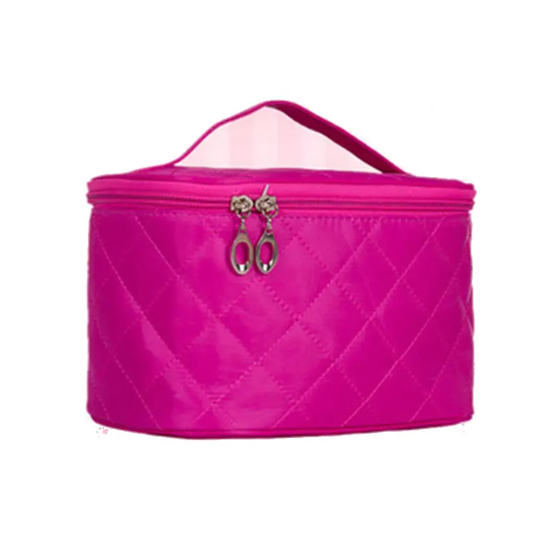 High capacity Women Fashion Beauty Makeup Bags Lingge Cosmetic Bags
