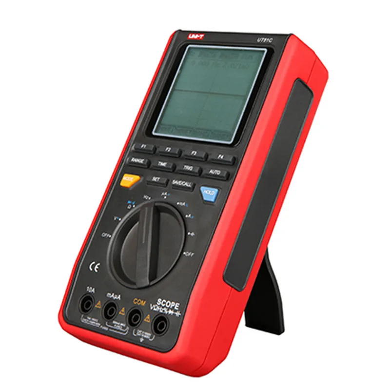 

UNI-T UT81C Multimeters Digital Oscilloscope Multimeter LCD Backlight 16MHz 80MS/s USB Interface Scope DMM Digital Multimeter