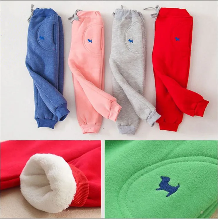 Kids fashion pants for boys girls cotton fleece thicken pants children warm casual pants trousers baby boys girls sport clothes Kids fashion pants for boys girls cotton fleece thicken pants children warm casual pants trousers baby boys girls sport clothes