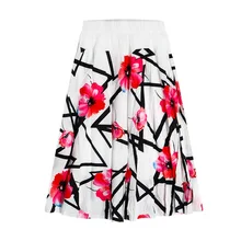 Летняя женская юбка Весна Корейская волна плиссированная юбка эластичная талия темперамент сетчатая юбка женская