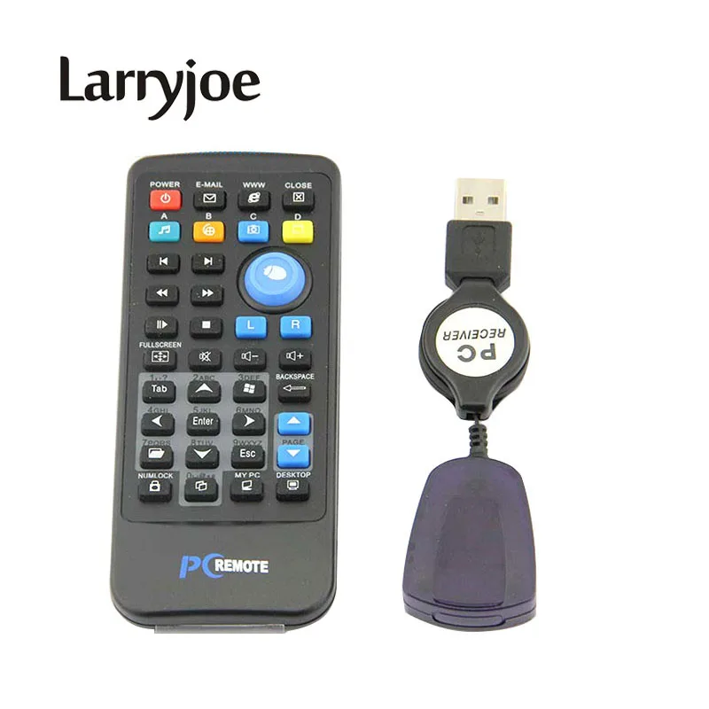 Larryjoe Universal USB Media IR Wireless Mouse Remote