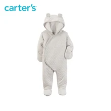 Carter s 1 Piece baby children kids clothing Boy Fall Winter Sherpa Lined Hooded Bunting 127G653