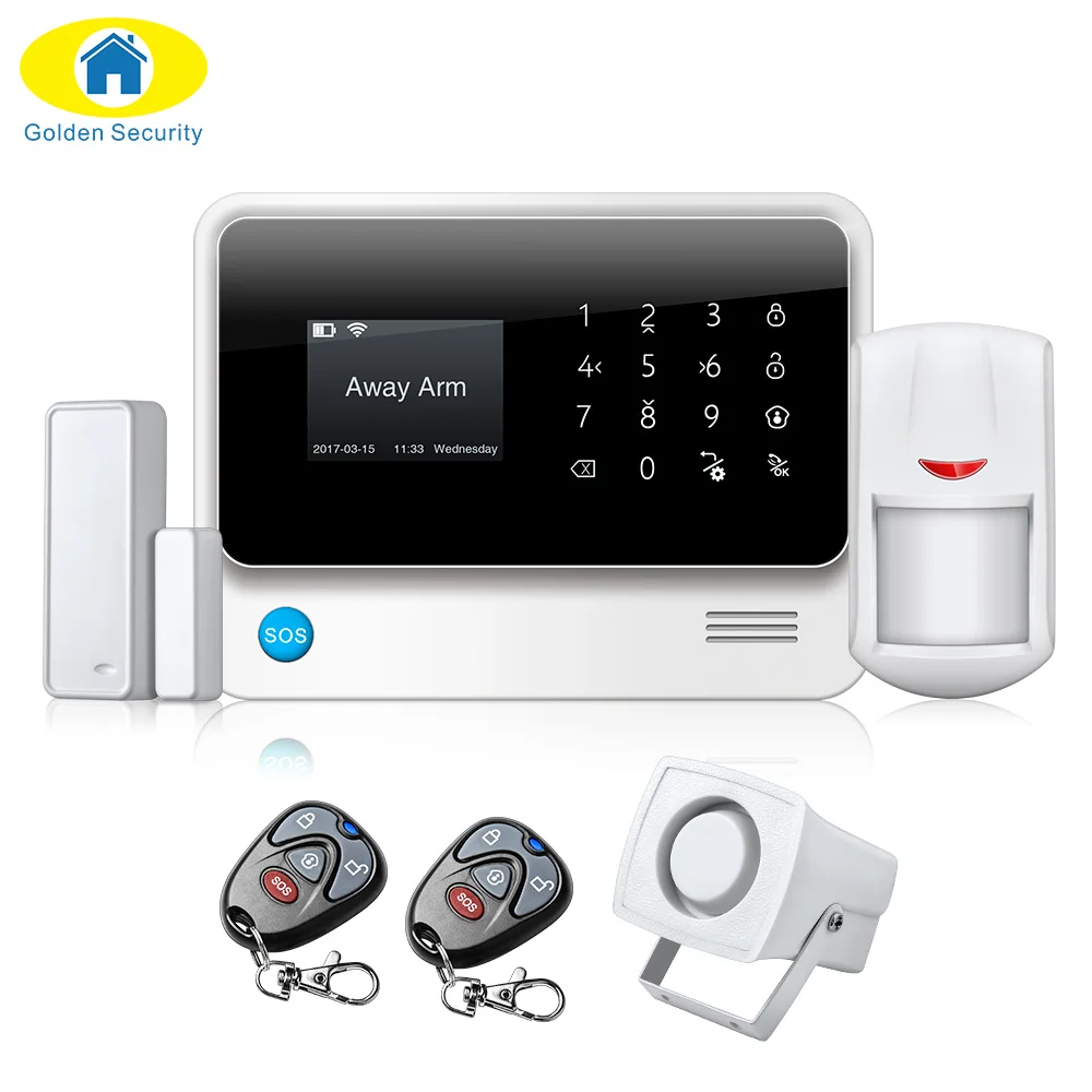 Buy WiFi Security Alarm System GPRS GSM Alarm Systems