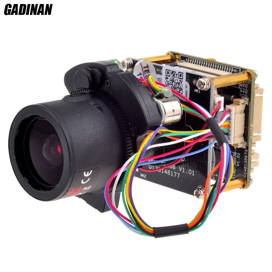 Плата IP камеры GADINAN 4 МП 25 кадров в секунду 1/3 дюйма CMOS OV4689 + Hi3516D ONVIF H.265/H.264 2 8 12 мм с
