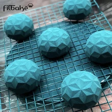 FILBAKE один кусок Алмазная форма силиконовая форма для десерта украшения DIY шоколадные тарты Breads Инструменты для выпечки Аксессуары для выпечки