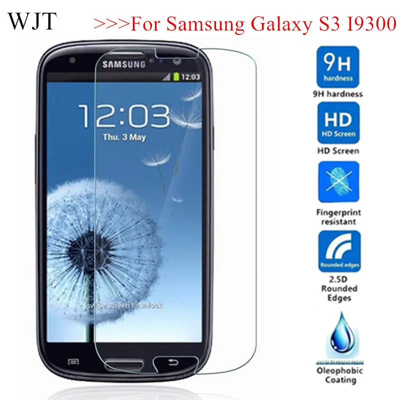 2PCS-Tempered-Glass-For-phone-glass-Samsung-Galaxy-S3-I9300-Screen-Protector-Galaxy-S3-Film-For