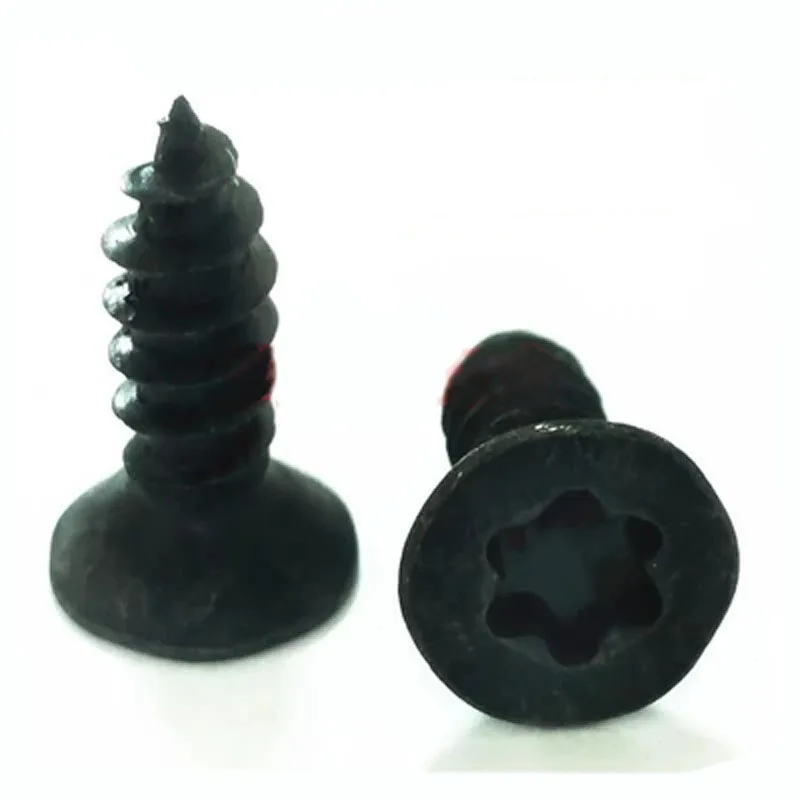 30pcs Torx Screw Flat Head Screws Countersunk Sixlobe Selftapping
