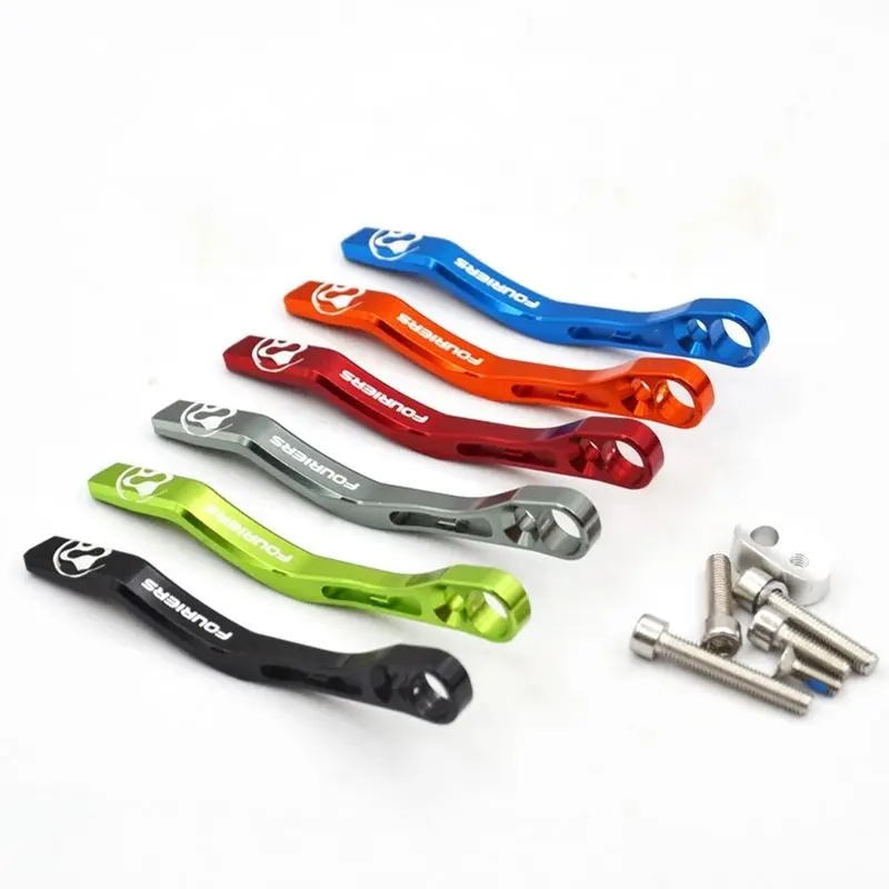 

FOURIERS CNC Aluminium alloy Road bike chain guider bike bicycle Oval Round General Chain Catcher Drop Protector Keeper