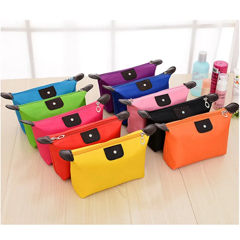  Portable Makeup Handbag Waterproof Beauty Toiletry Make Up Organizer Cosmetic Coin Storage Bags Mak