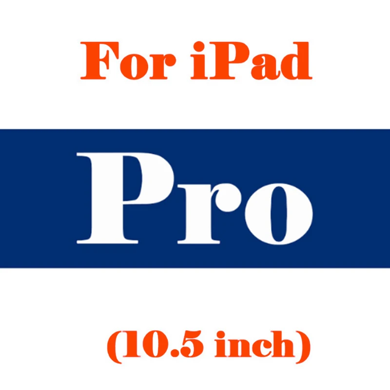 Закаленное стекло для Apple iPad Pro 11 10,5 Защита экрана для Ipad 5 6 Air 2 7,9 pro Mini 1 2 3 4 9,7 защитная пленка - Цвет: pro 10.5 inch