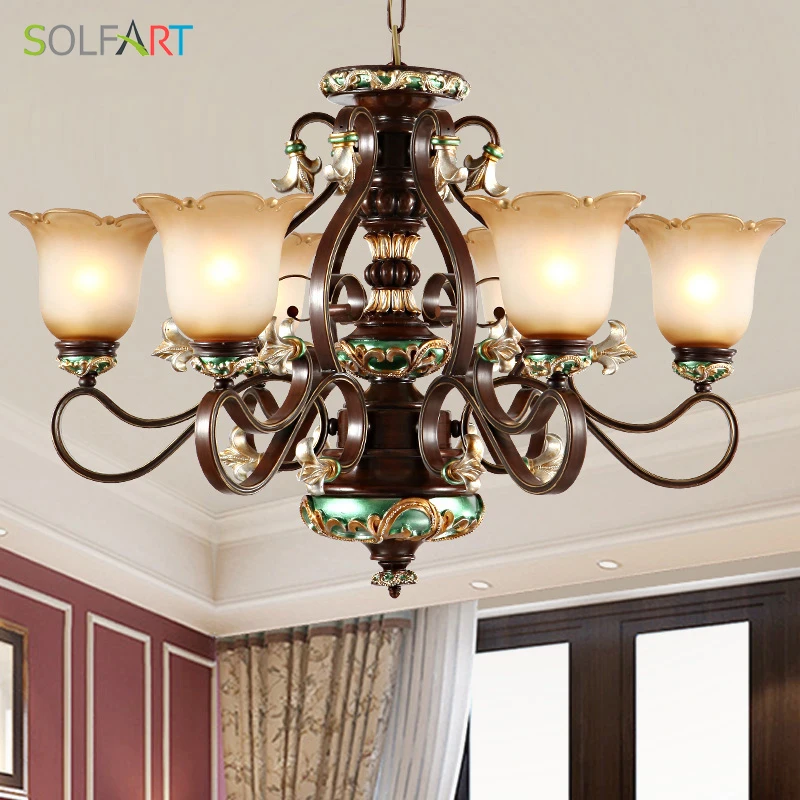 

Lamp Resin Antler Chandelier Lighting Modern Ceiling Pendant Industriel European Lustre Vintage Chandelier