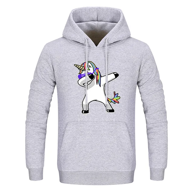 2018 Autumn New Print Unicorn Jumper Women's Clothes Hoodies Pullo...