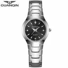 GUANQIN GQ30018 Watches Enterprise Luxurious Tungsten Metal Quartz Watch Date Analog Show girls’s Bracelet Watch relogio masculino