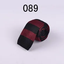 Уникальный дизайн для мужчин's Вязаные Галстуки вечерние церемонии популярные вязаный галстук с модными полосатыми 089