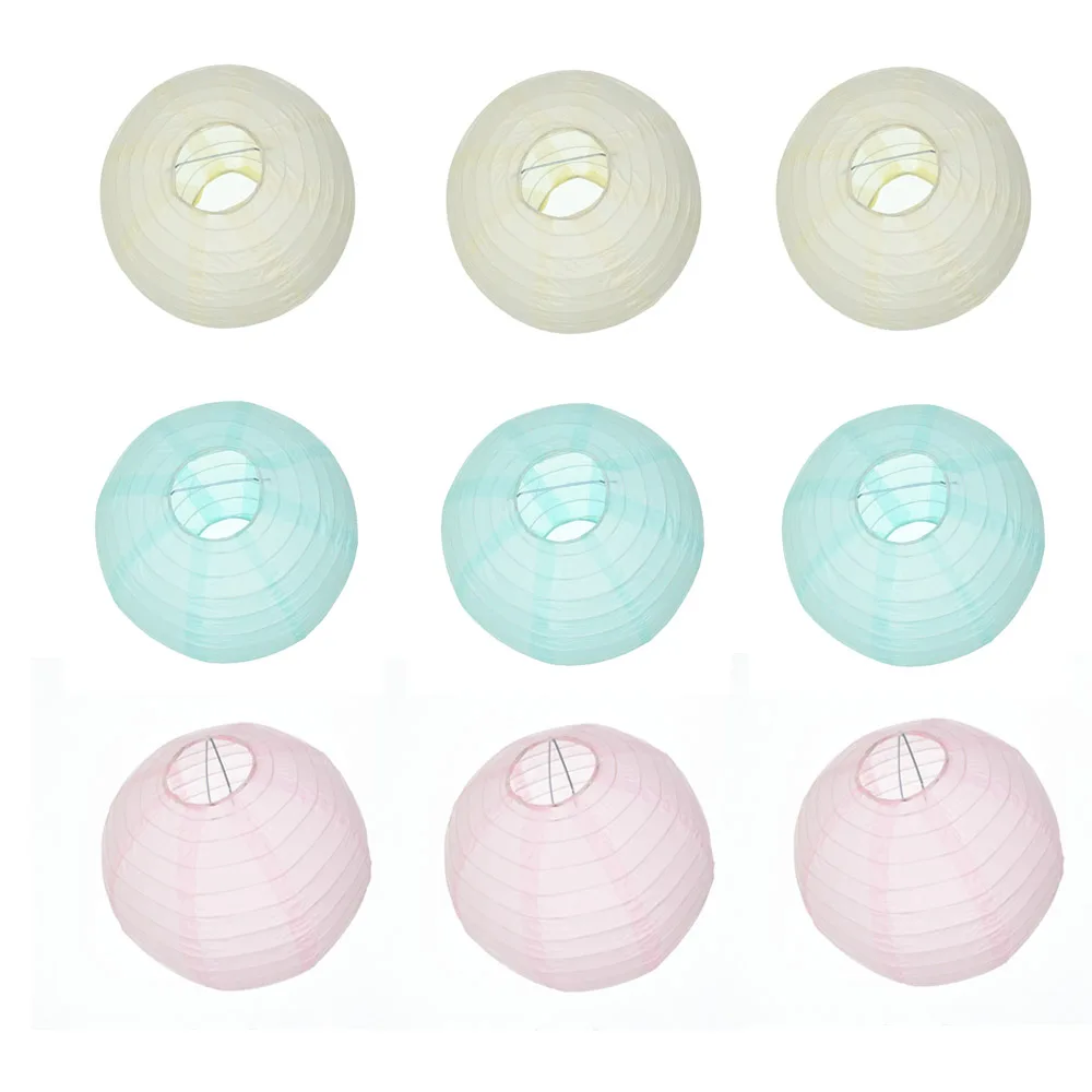 15 цветов бумажный шар китайские бумажные фонари для вечерние и свадебные украшения подвесной бумажный фонарь мятный зеленый светло-синий бежевый