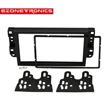 18 bastidor de DVD de coche 2Din gratuito, adaptador de conexión de audio, Kits de ajuste de salpicadero, Panel facial para radio Chevrolet Captiva/Lova/Gentra doble Din