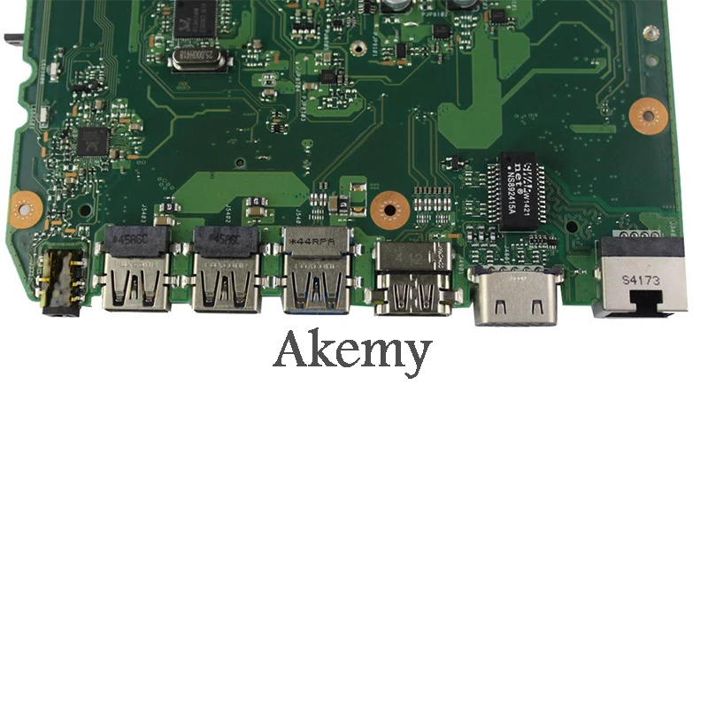 Akemy X751MA Laptop motherboard for ASUS X751MA X751M X751 Test original mainboard 4G RAM N2930 CPU