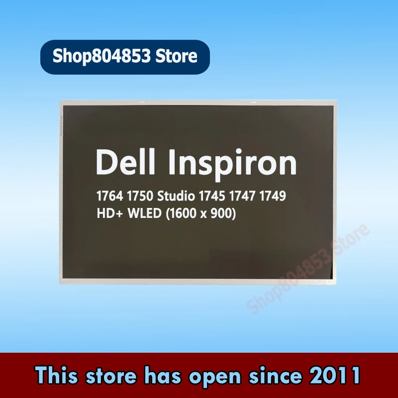 

For Dell Inspiron 1764 1750 Studio 1745 1747 1749 N173FGE -L23 17.3''HD+ WLED LCD Widescreen Glossy Screen Touch Panel