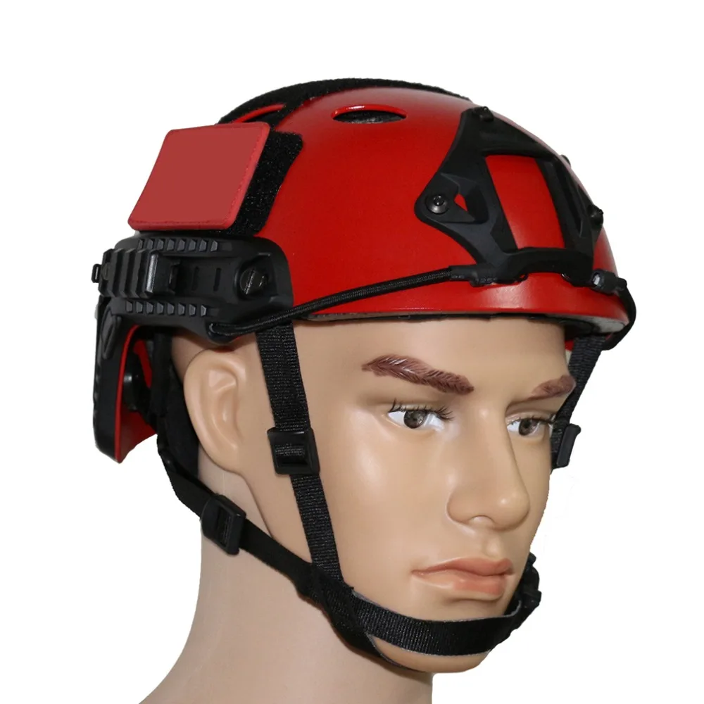 us army helmet Airsoft paintball enhanced combat FAST PJ red Standard