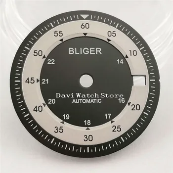 

Bliger White 28.5mm Dial fit ETA 2836/2824 2813/3804 Miyota 82Series movement A901-2