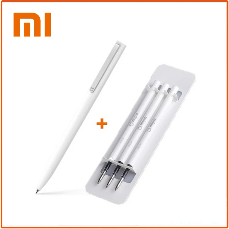 Оригинальные ручки Xiaomi Mijia долговечные школьные принадлежности шариковая ручка