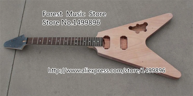 

Flying V Unfinished Electric Guitar Kit without Hardware from China Musical Instrument